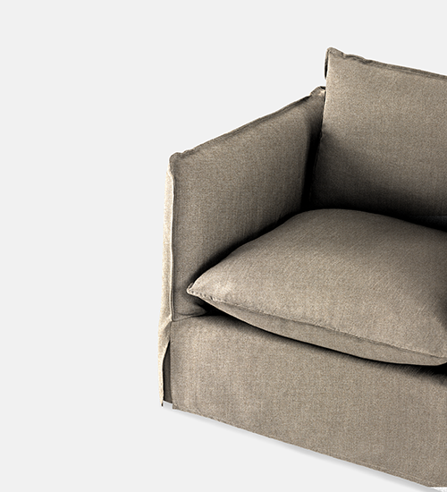 Indiana Slipcover 1 Seater (27224)