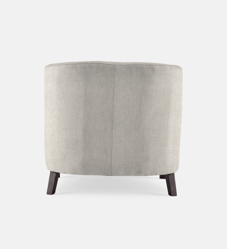 Debbie Tub Fully Upholstered 1 Seater Dark Leg (34293)