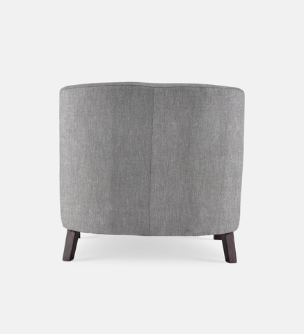 Debbie Tub Fully Upholstered 1 Seater Dark Leg (34298)