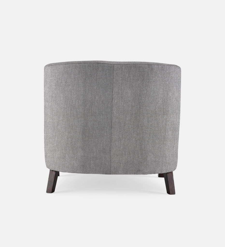 Debbie Tub Fully Upholstered 1 Seater Dark Leg (34298)