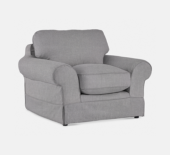Santorini Slipcover 1 Seater Chair (5769)