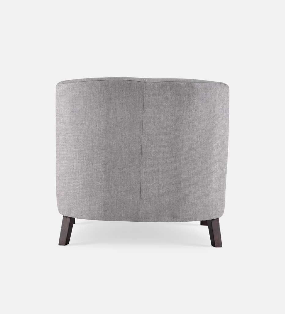 Debbie Tub Fully Upholstered 1 Seater Dark Leg (34375)