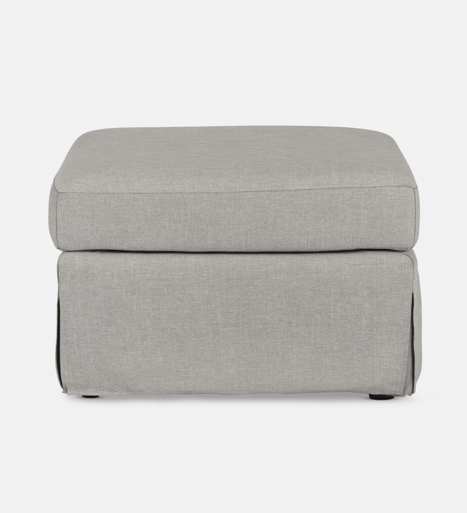 Krista Slipcover Ottoman - Square