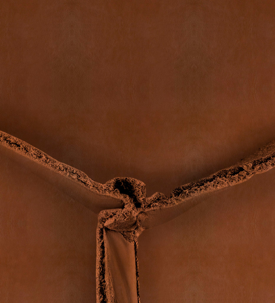 Pax Leather Square Ottoman (74752)