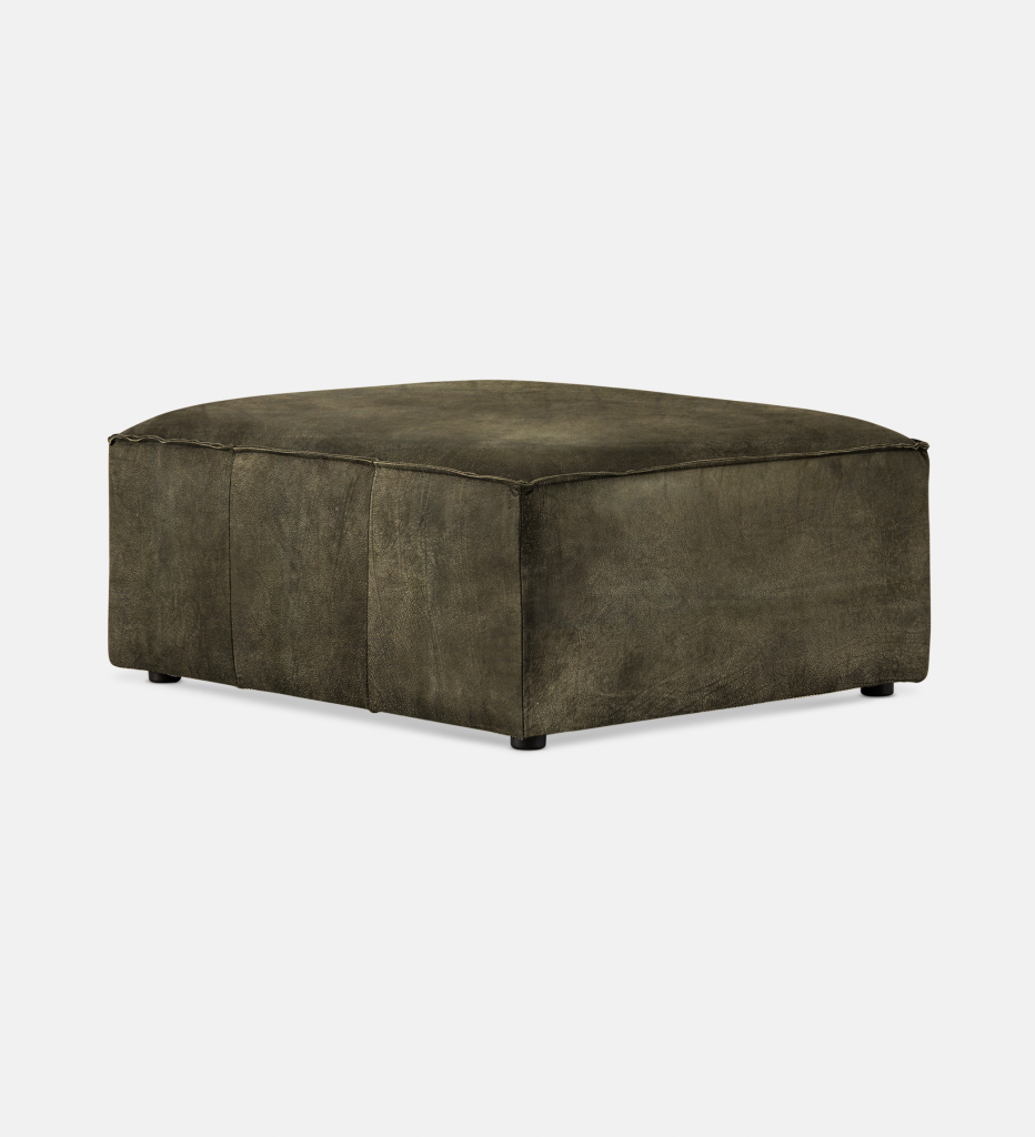 Congo Leather Modular Ottoman (51853)