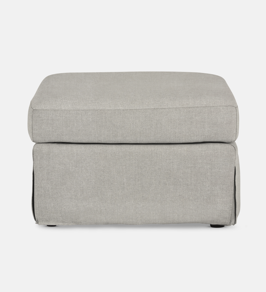 Krista Slipcover Ottoman - Square