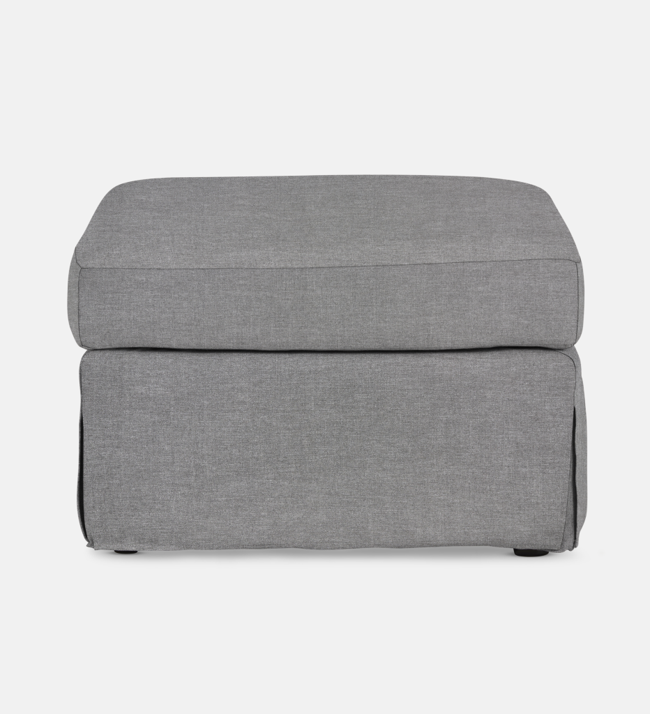 Krista Slipcover Ottoman - Square