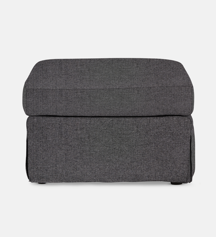 Krista Slipcover Ottoman - Square