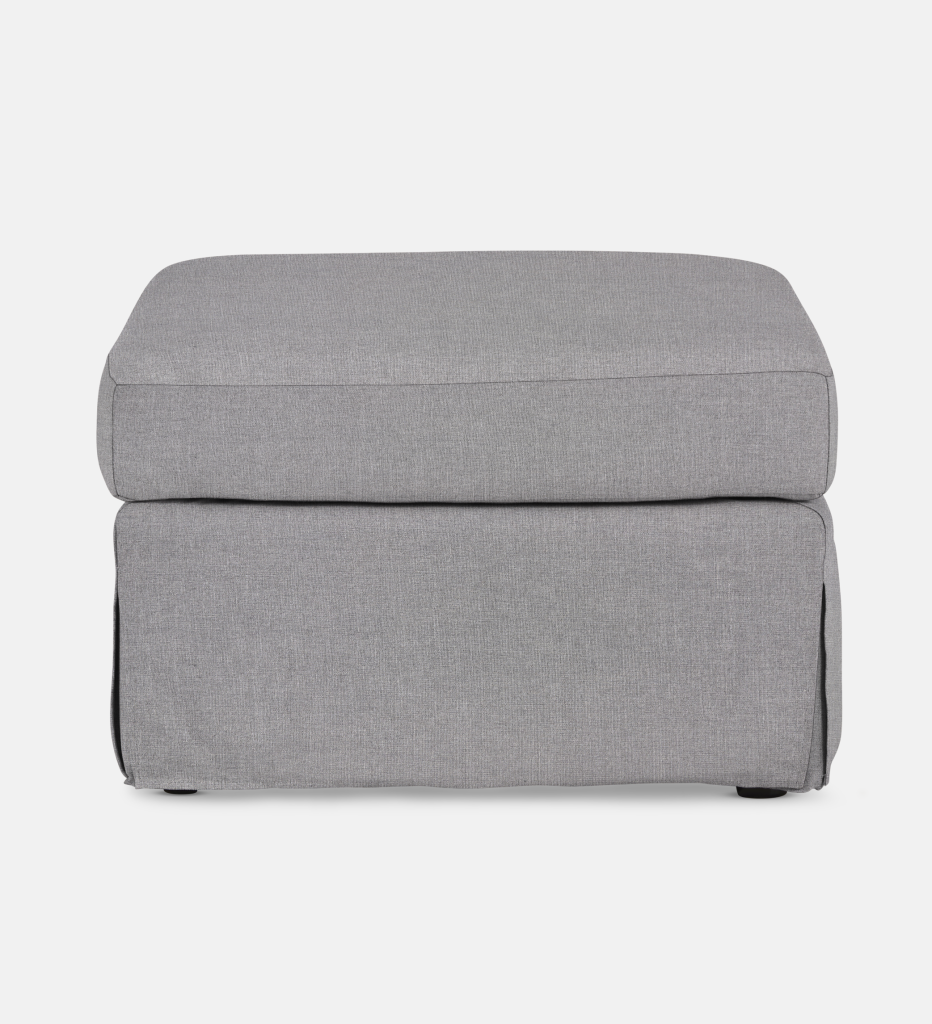 Krista Slipcover Ottoman - Square