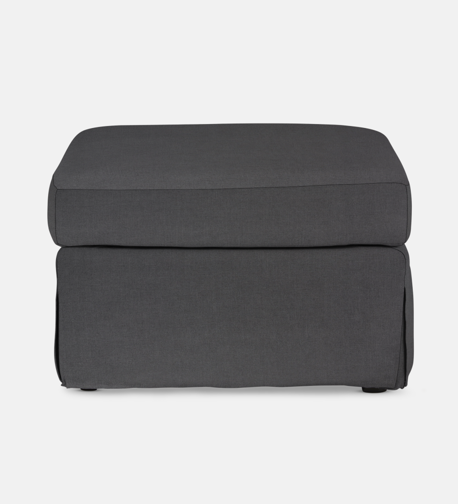 Krista Slipcover Ottoman - Square
