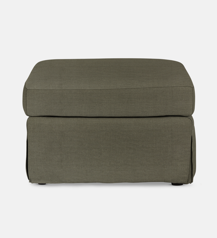 Krista Slipcover Ottoman - Square