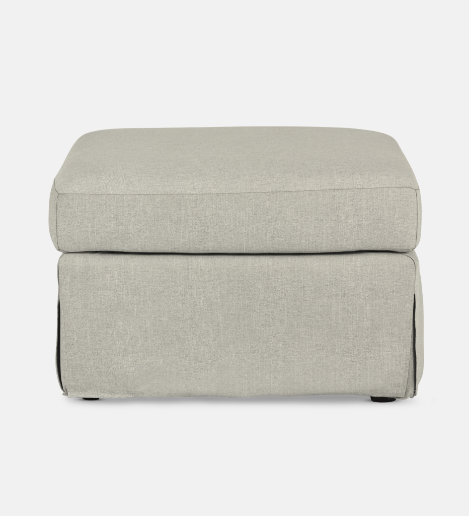 Krista Slipcover Ottoman - Square