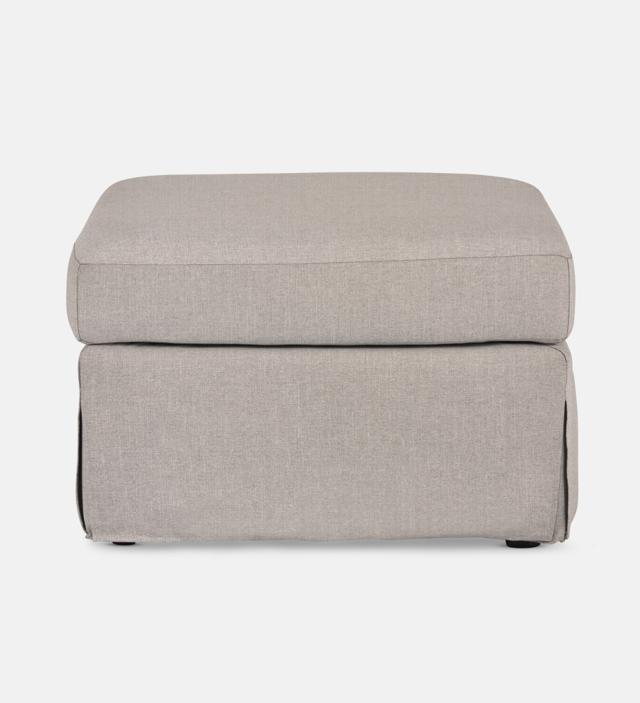 Krista Slipcover Ottoman - Square