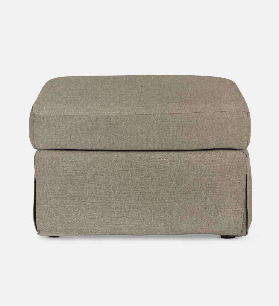 Krista Slipcover Ottoman - Square