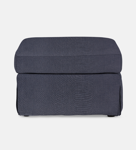 Krista Slipcover Ottoman - Square