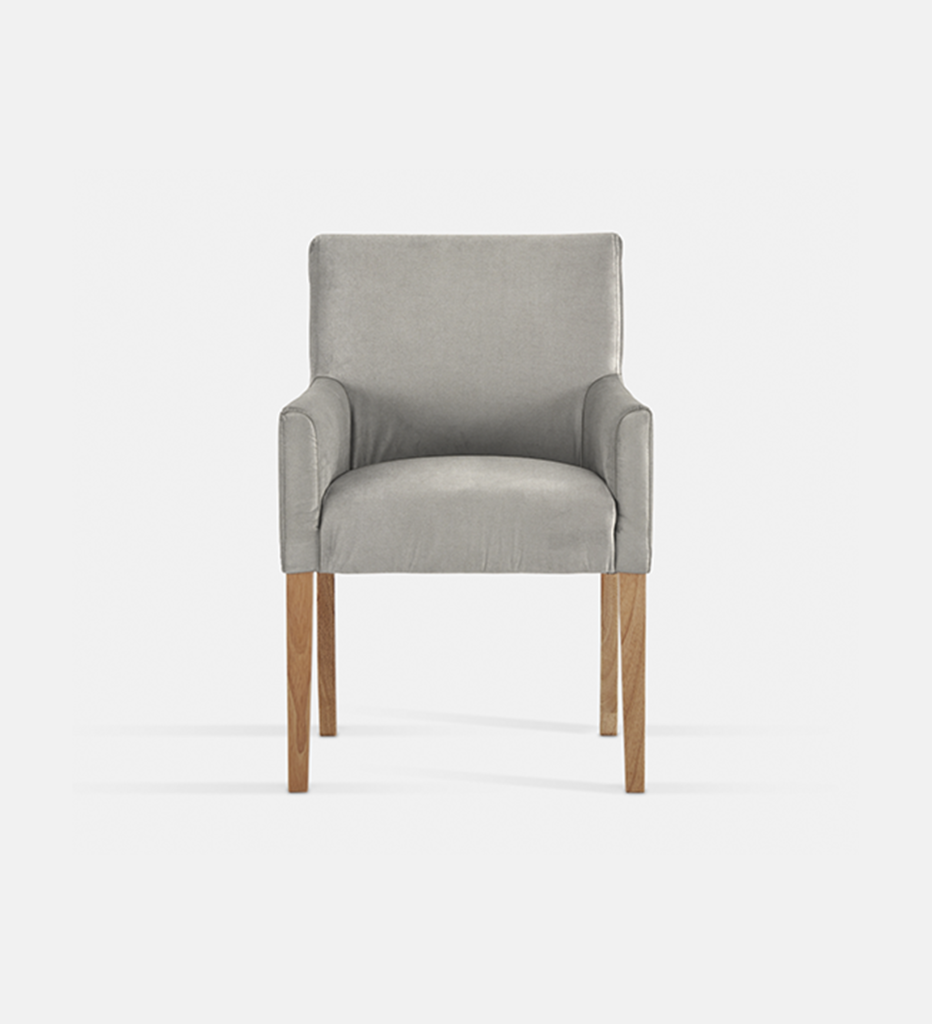 Bennet Fully Up Carver Chair Natural Leg (39521)
