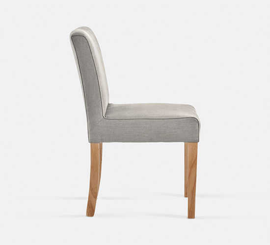 Bennet Fully Up Dining Chair Natural Leg (16596)