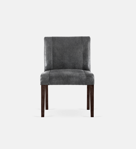Bennet Leather Dining Brown Leg (35669)