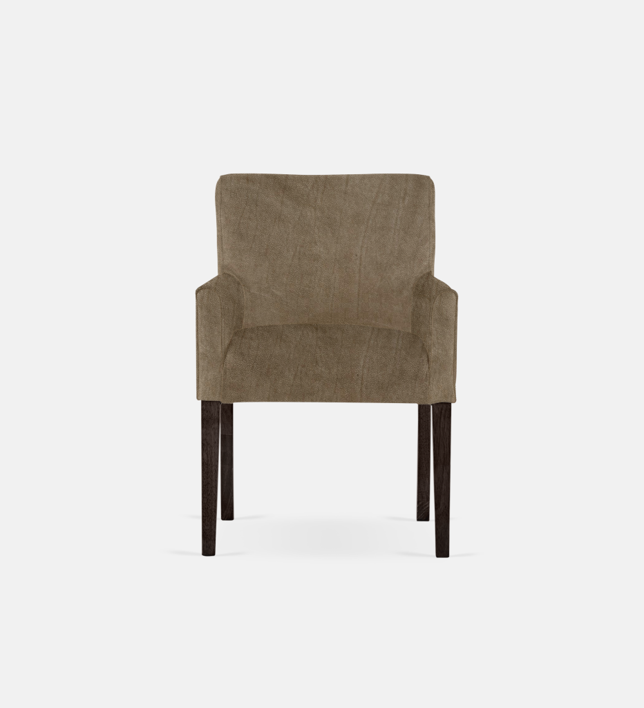 Bennet Leather Carver Brown Leg (35298)