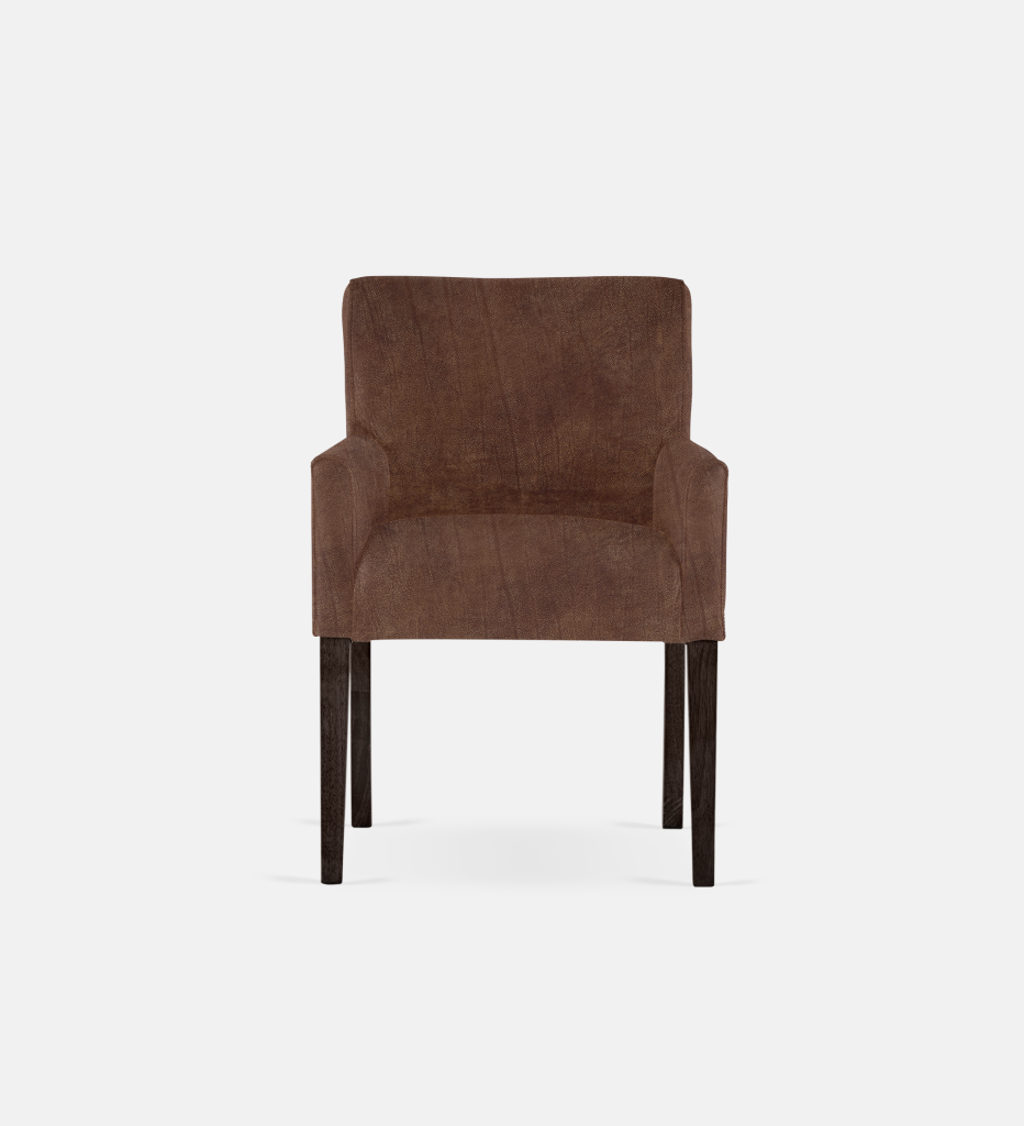 Bennet Leather Carver Brown Leg (35302)