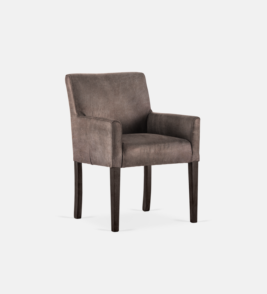 Bennet Leather Carver Brown Leg (35316)