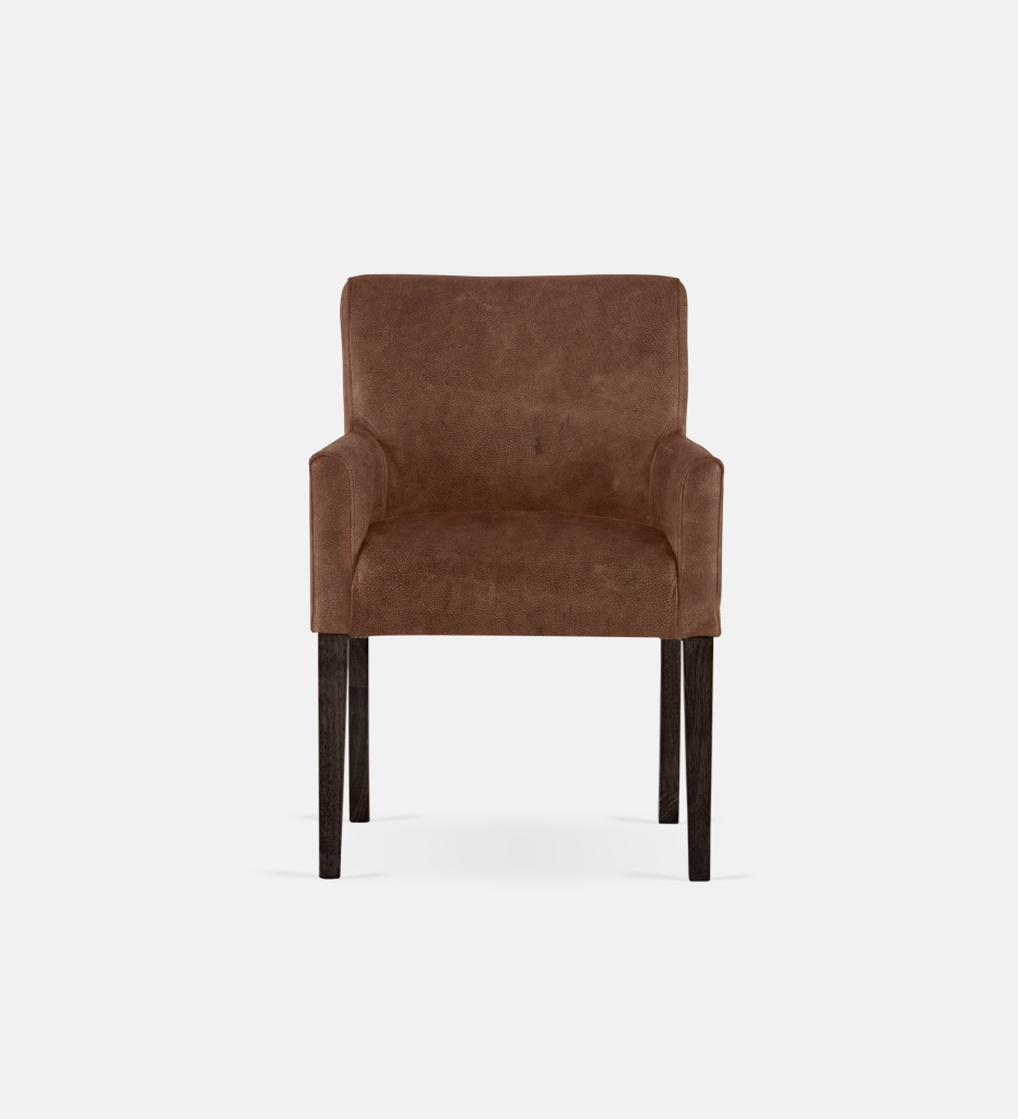 Bennet Leather Carver Brown Leg (35333)