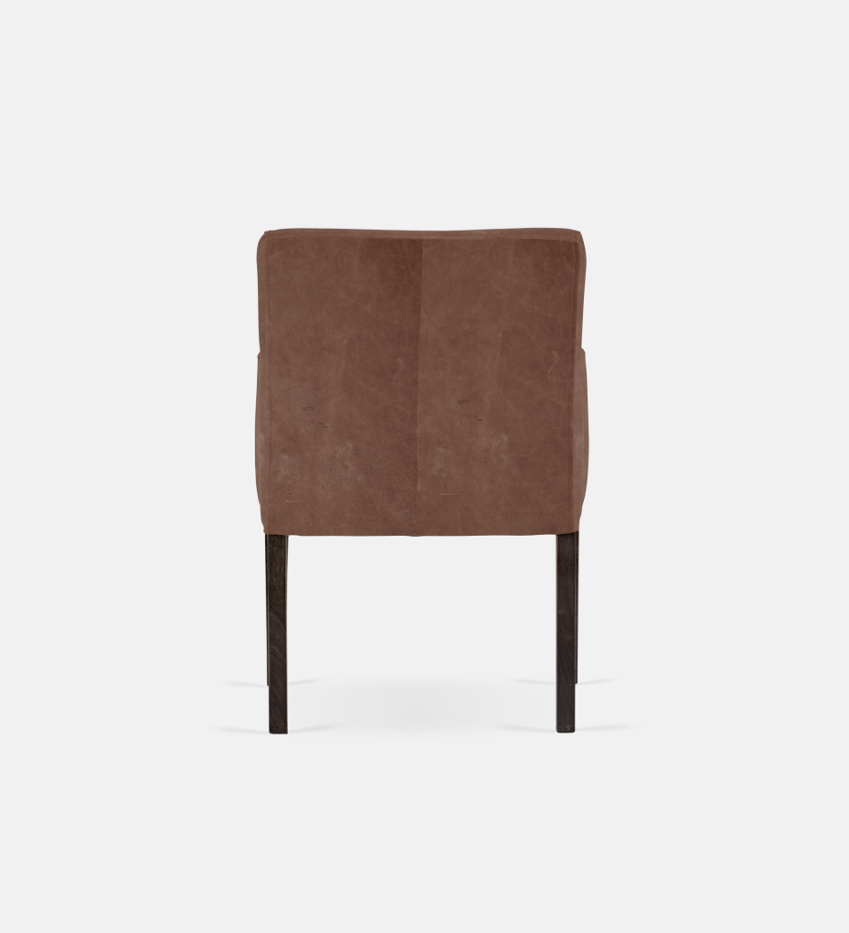 Bennet Leather Carver Brown Leg (35335)