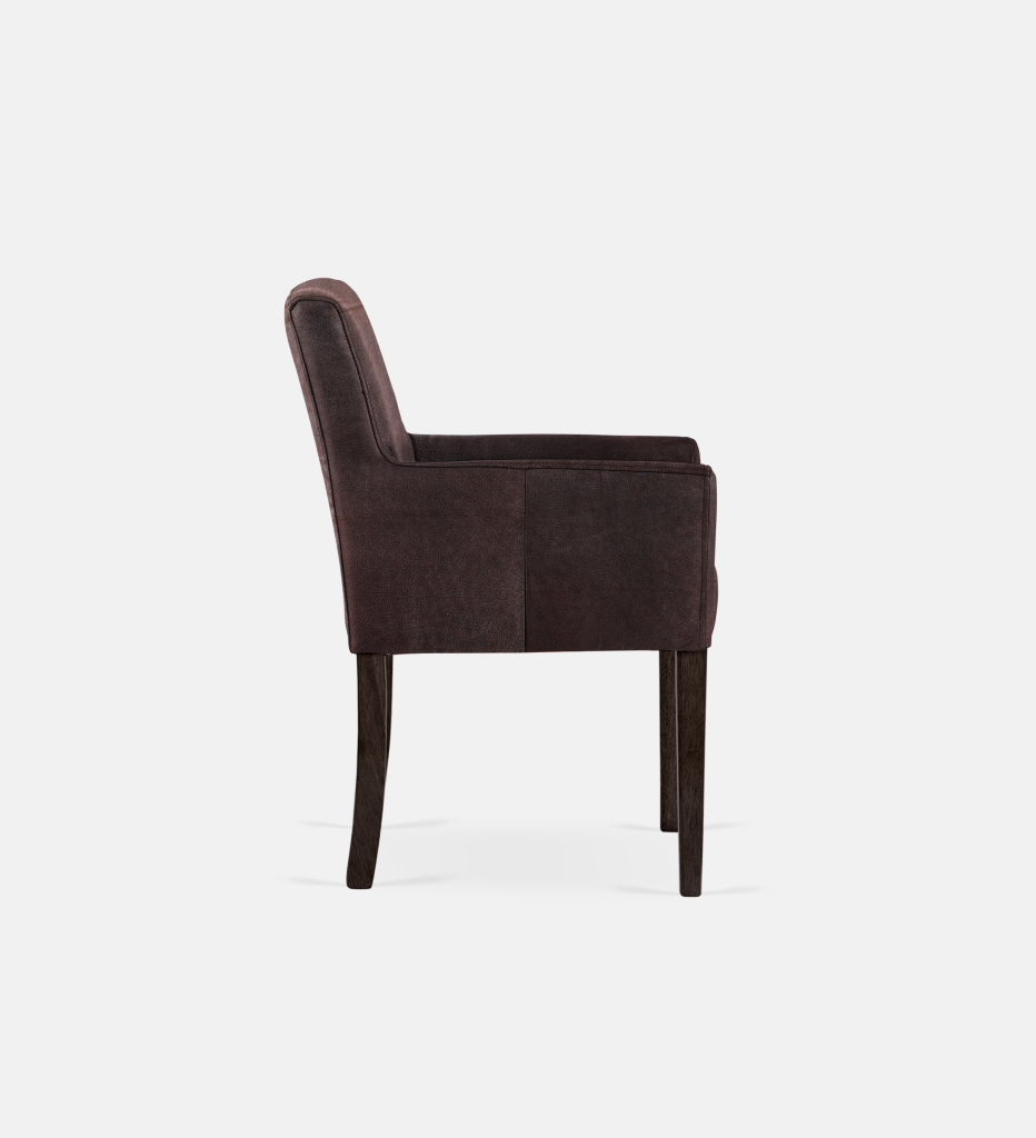 Bennet Leather Carver Brown Leg (35289)