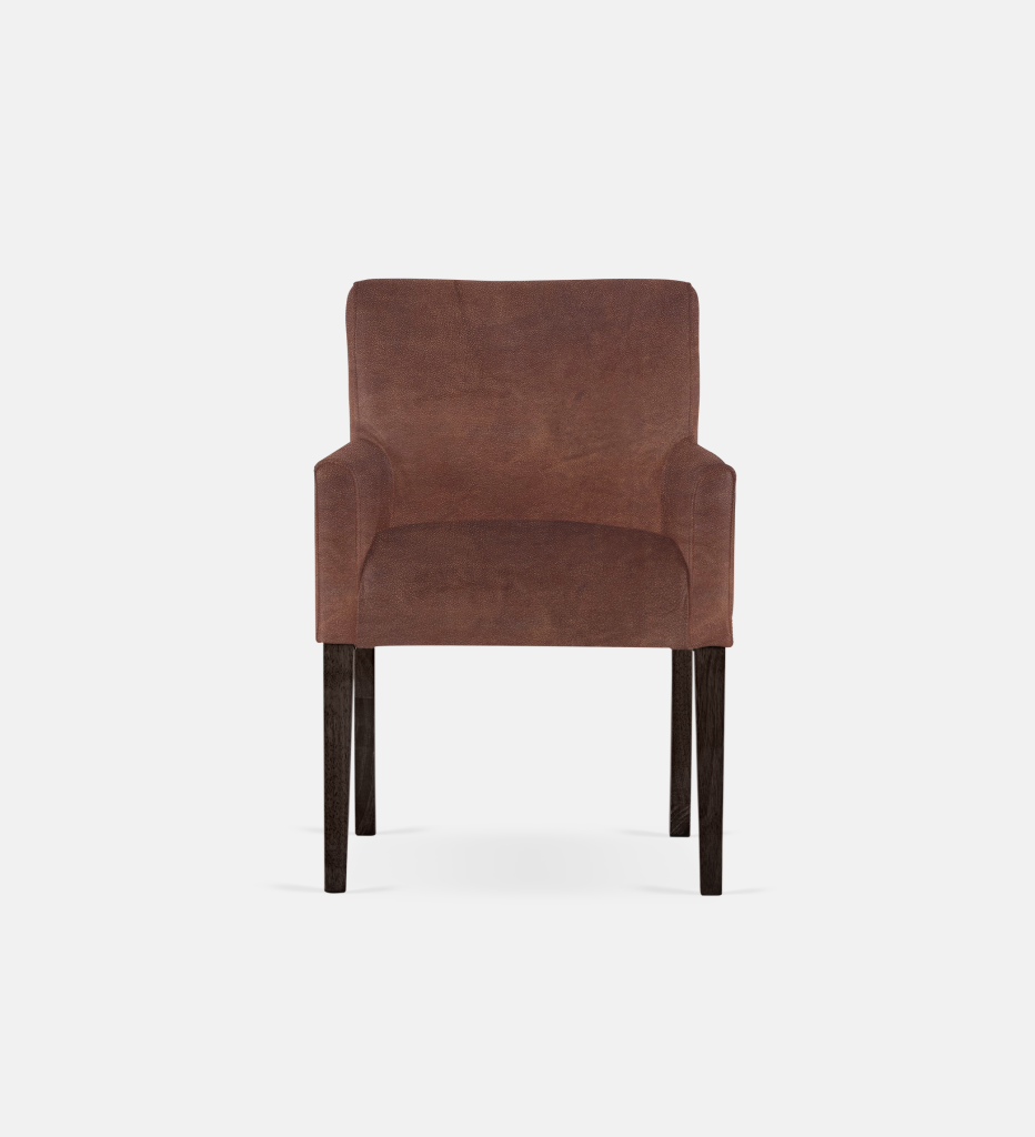 Bennet Leather Carver Brown Leg (35337)