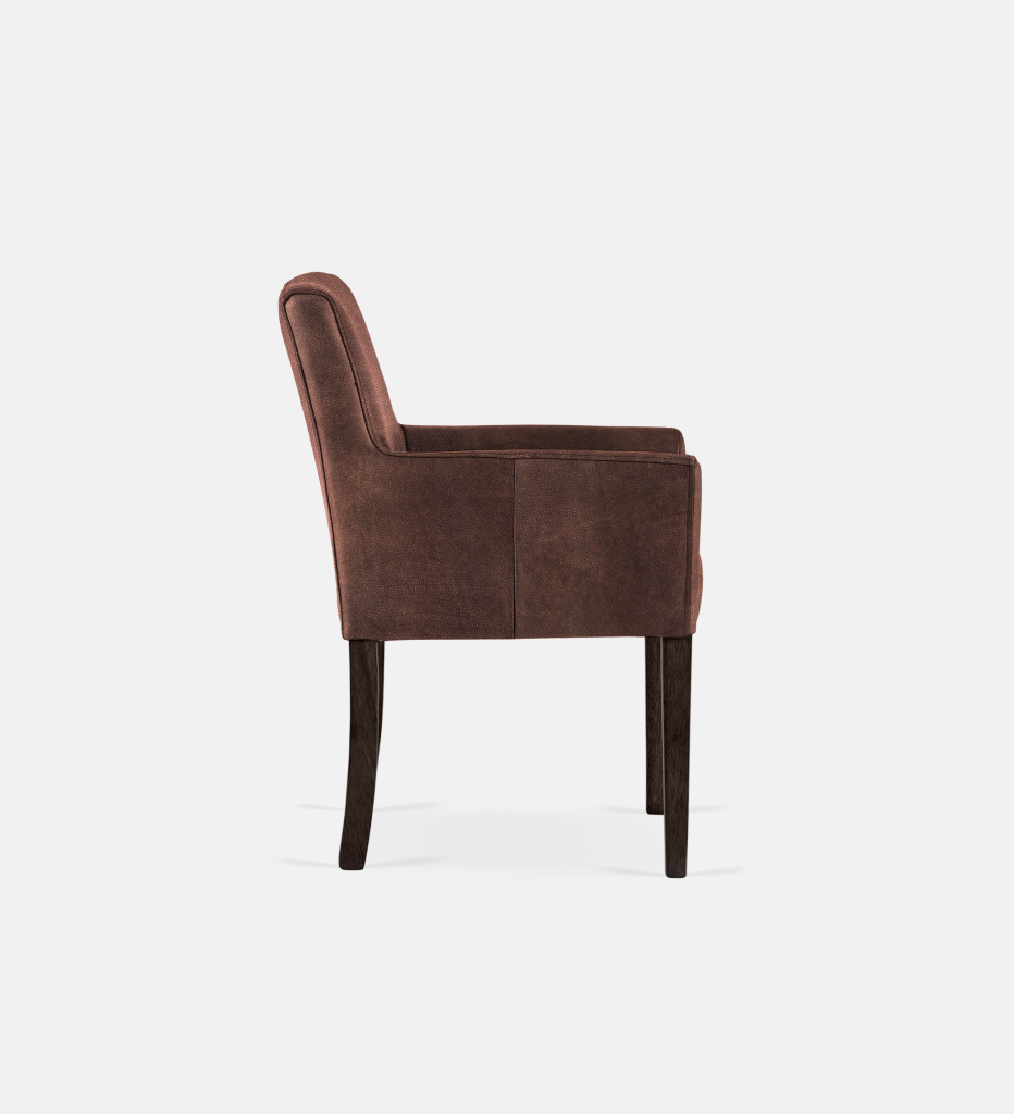 Bennet Leather Carver Brown Leg (35339)