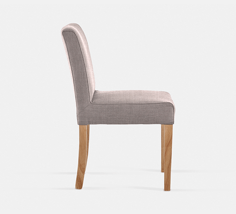 Bennet Fully Up Dining Chair Natural Leg (16653)