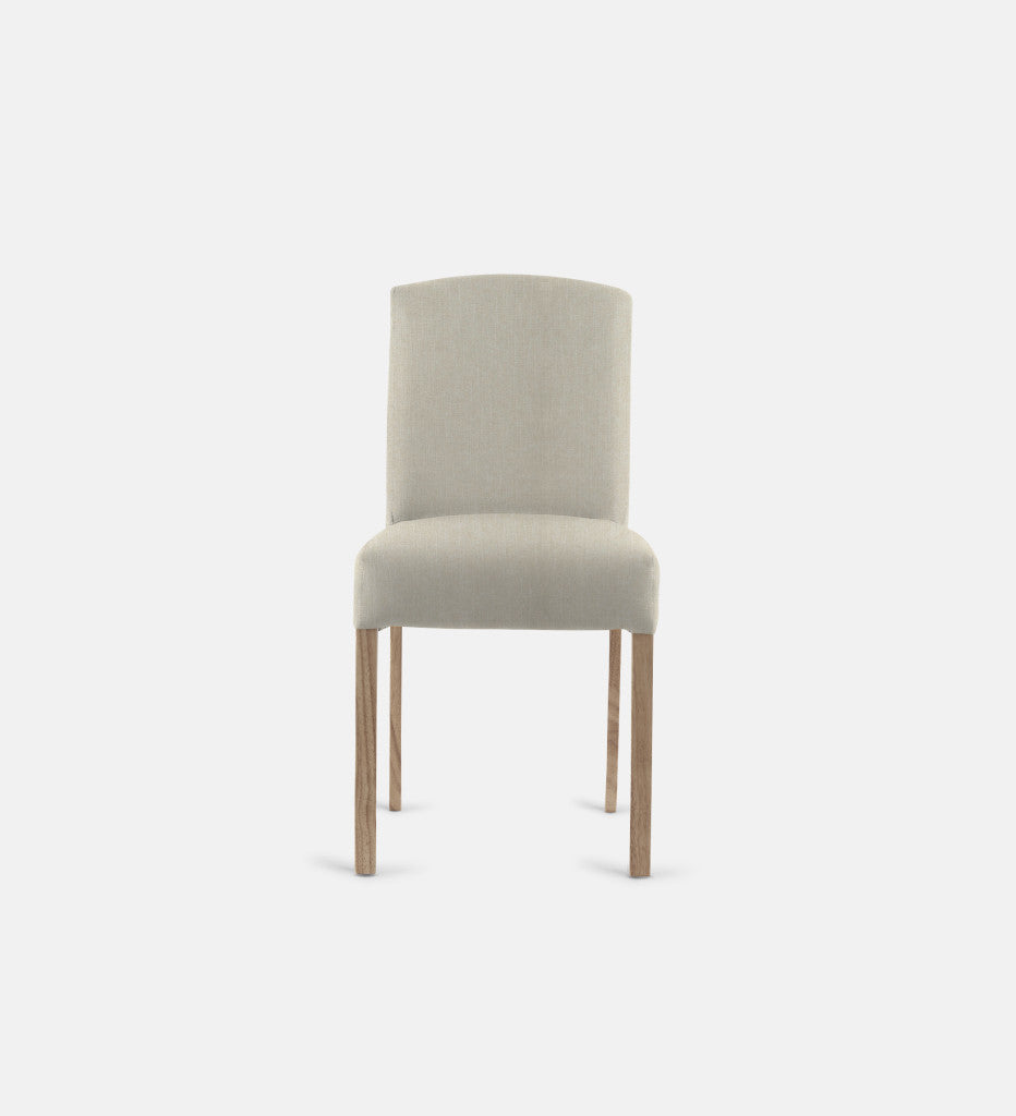 Samuel Fully Up Dining Chair Light Grey Leg (75686)