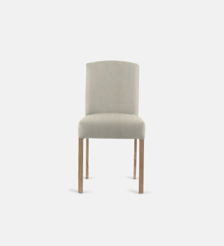 Samuel Fully Up Dining Chair Light Grey Leg (75686)