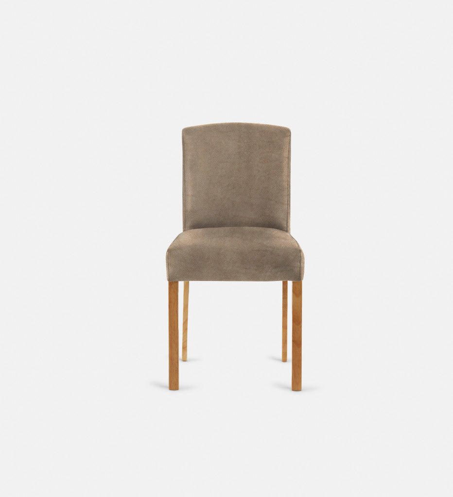 Samuel Leather Dining Chair Natural Leg (72196)