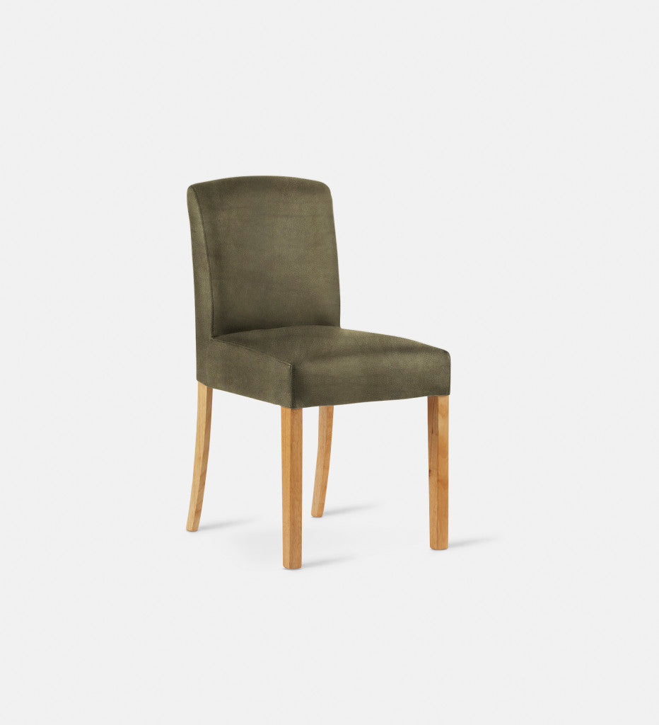Samuel Leather Dining Chair Natural Leg (72212)