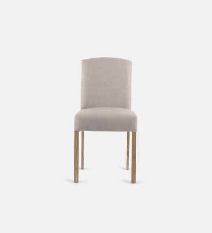 Samuel Fully Up Dining Chair Light Grey Leg (75417)
