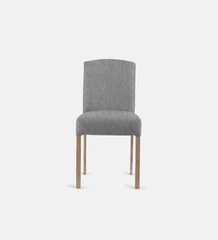 Samuel Fully Up Dining Chair Light Grey Leg (75422)