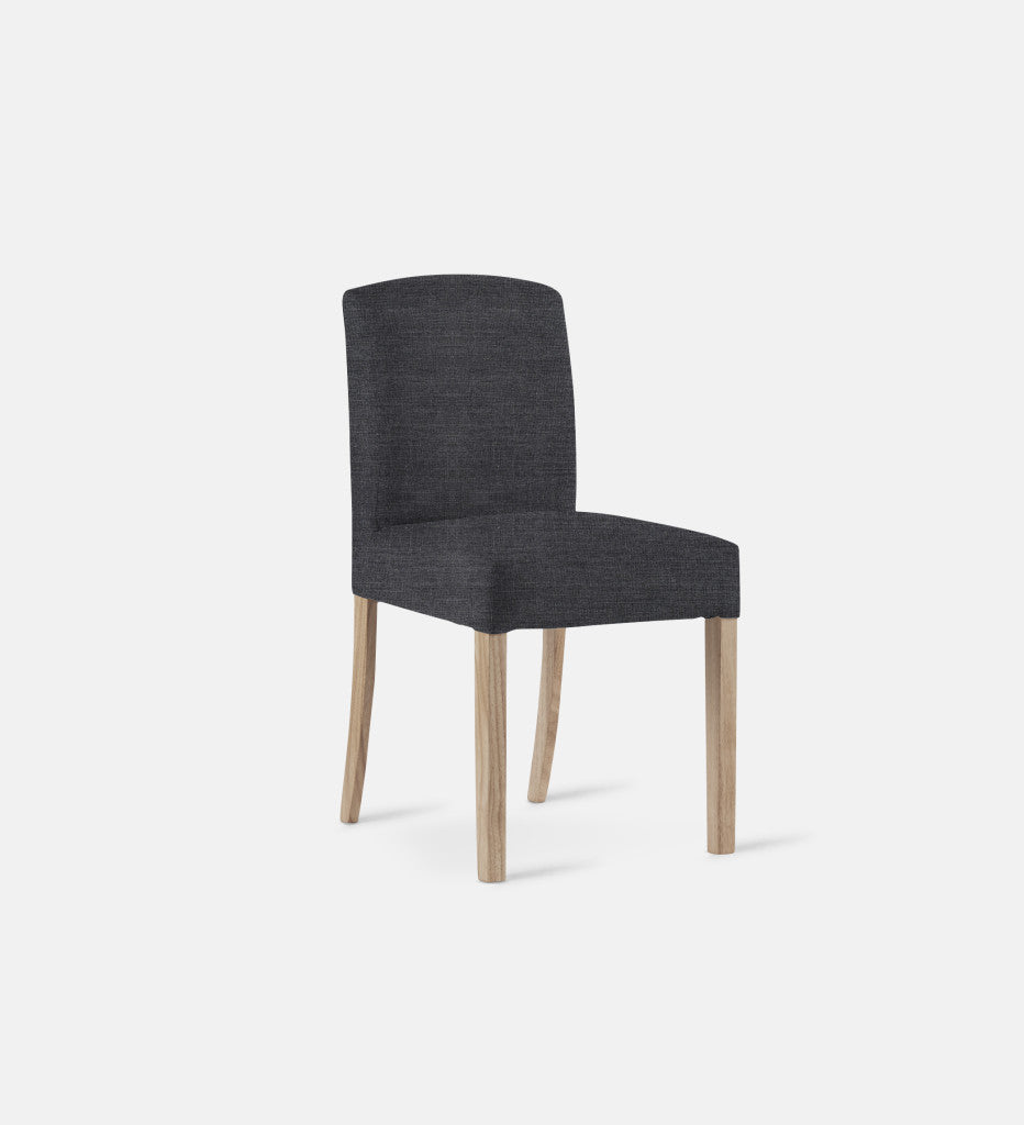 Samuel Fully Up Dining Chair Light Grey Leg (75433)