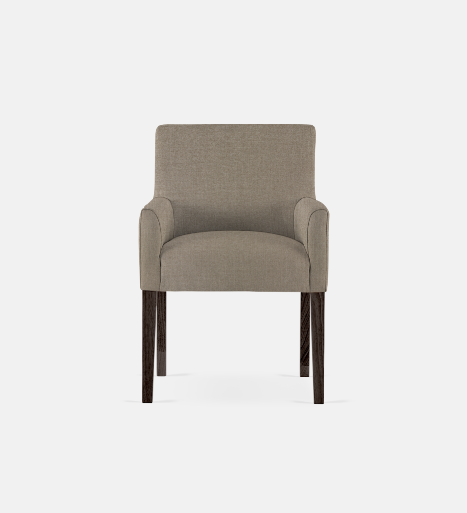 Bennet Fully Up Carver Chair Brown Leg (35280)