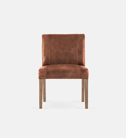 Bennet Leather Dining Light Grey Leg (35553)