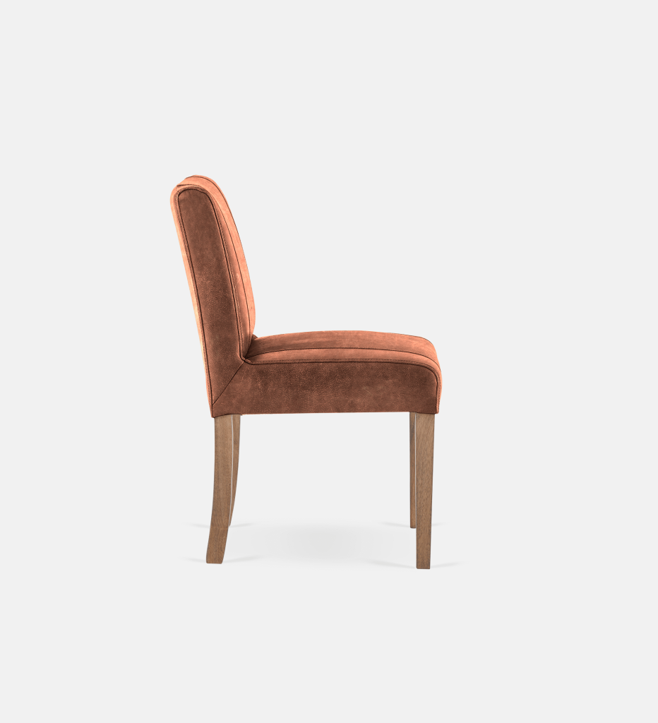 Bennet Leather Dining Light Grey Leg (35555)