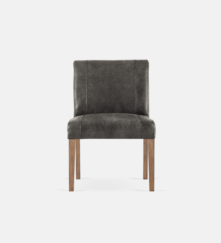 Bennet Leather Dining Light Grey Leg (35561)