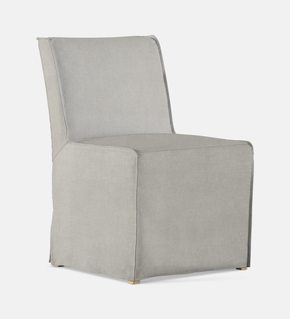 Sicily Slipcover Dining Chair Natural Leg (64687)