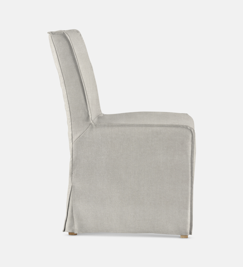 Sicily Slipcover Dining Chair Natural Leg (64688)
