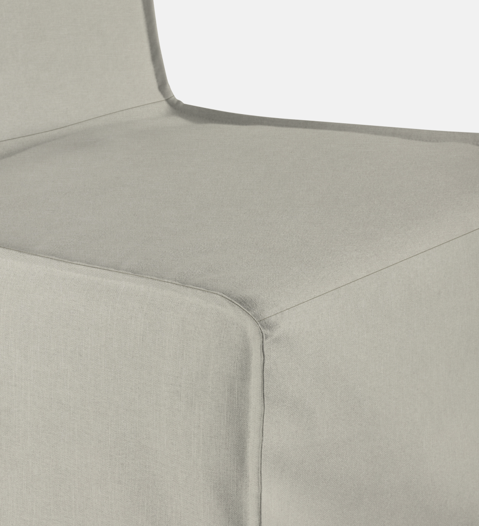Sicily Slipcover Dining Chair Natural Leg (64689)