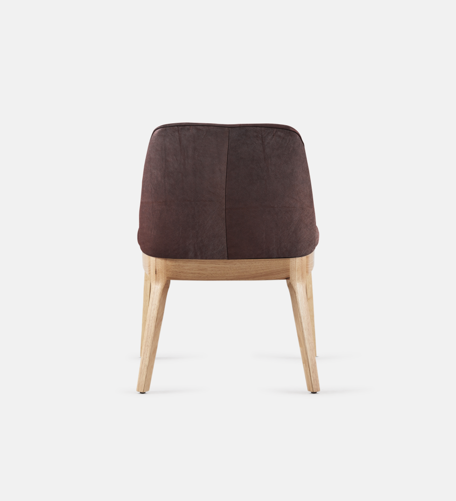 Kelly Leather Dining Natural Leg (64576)
