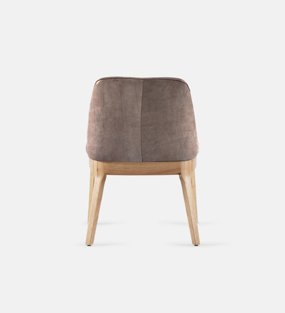 Kelly Leather Dining Natural Leg (64580)