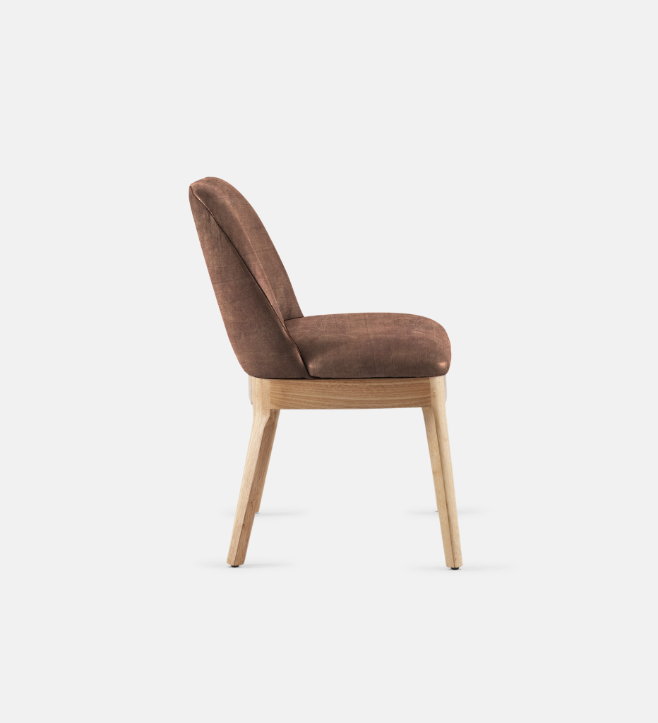 Kelly Leather Dining Natural Leg (64583)