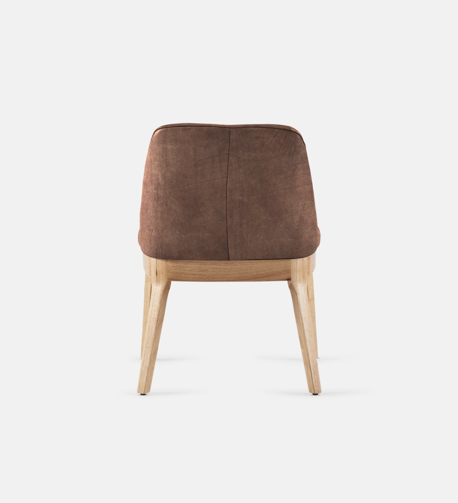 Kelly Leather Dining Natural Leg (64584)