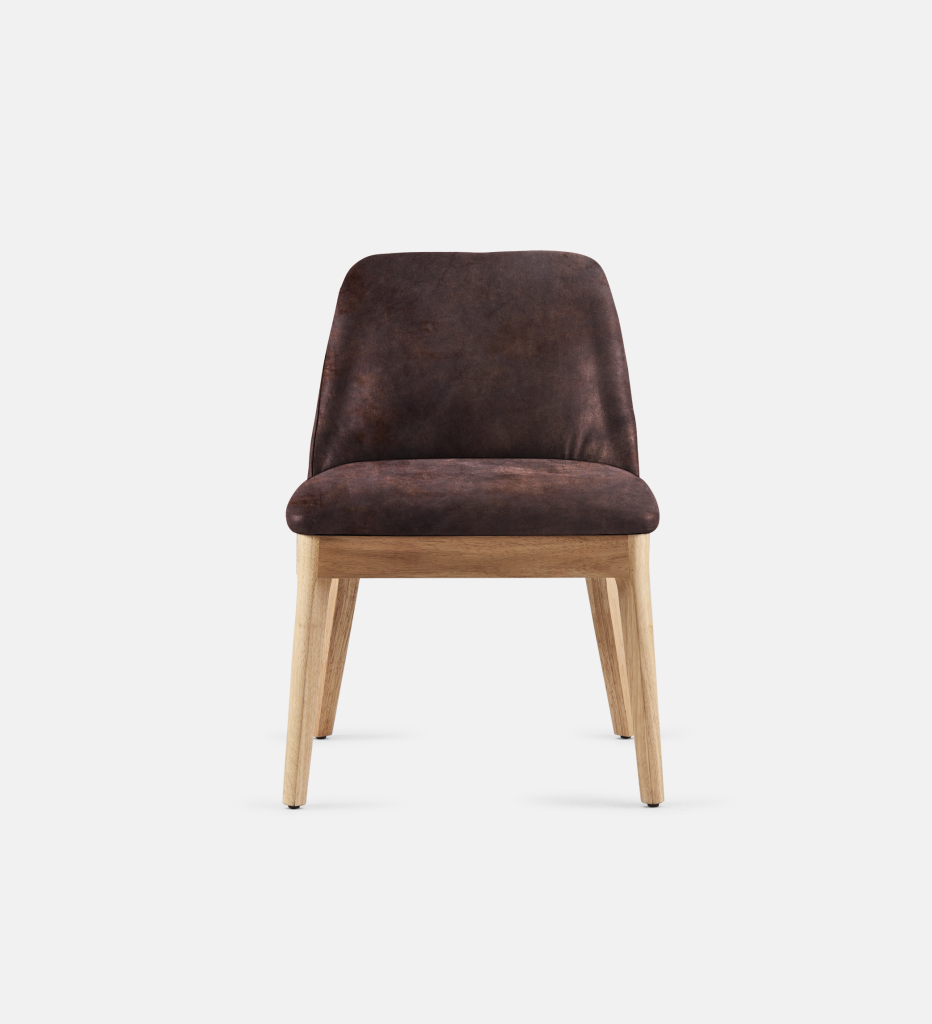 Kelly Leather Dining Natural Leg (64265)